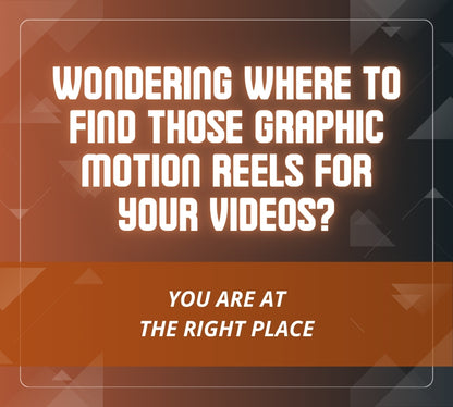 Glowing Motion Graphic Reel Bundle!