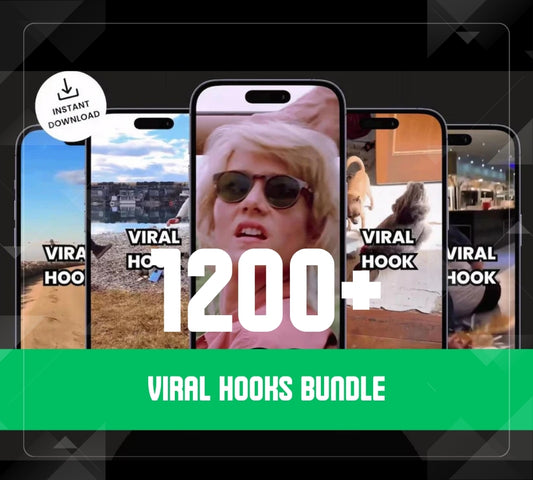 1200+ Viral Hooks Reel Bundle