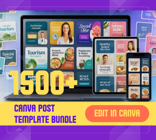 1500+ Canva Post Templates Bundle