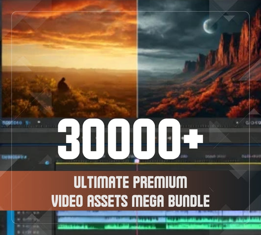 Ultimate 30000+ Premium Video Assets Mega Bundle